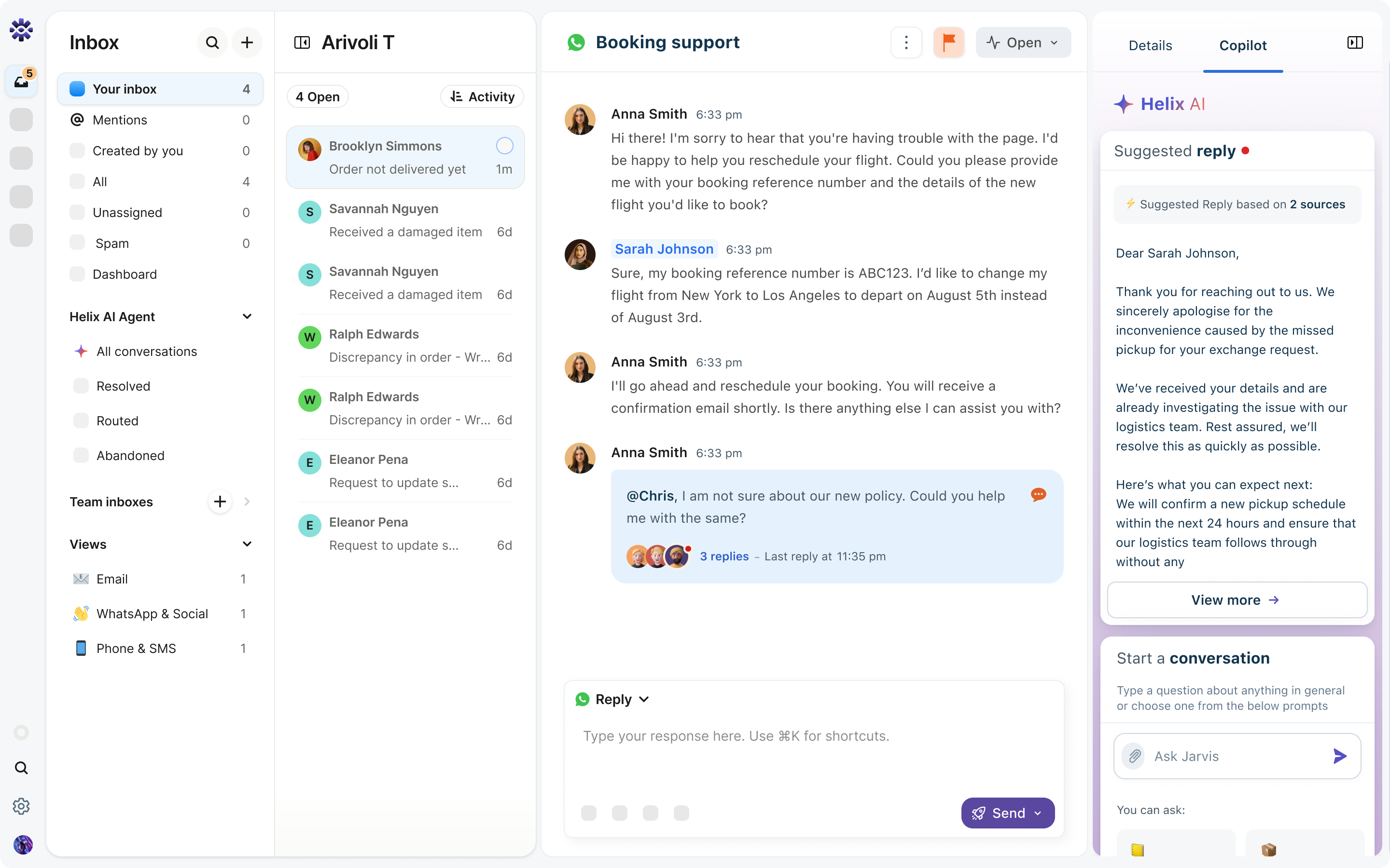 Unified Omnichannel Inbox